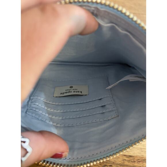 Kate Spade New York x Target Life of the Party Beaded Clutch Blue/ Green NWT - Picture 5 of 7